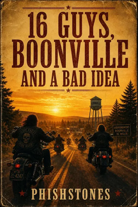 16 Guys, Boonville and a Bad Idea — a road novel by PhishStones
