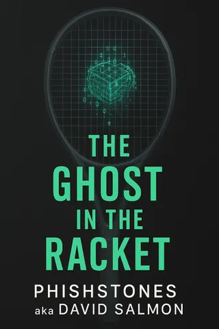 The Ghost in the Racket — book cover, by PhishStones